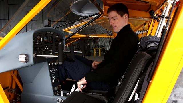 Подготовка к выруливанию и руление на самолёте Аэропракт-22