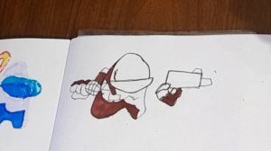 рисуем нового красного амогуса v4