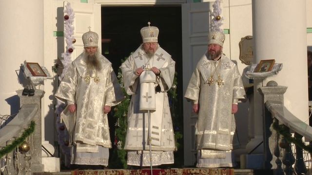 Слово митрополита Иоанна на рождественском молебне смотреть онлайн