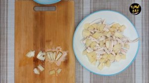 Салат с курицей и ананасом, чесноком и сыром — пошаговый фото рецепт: вкусно, быстро и красиво.