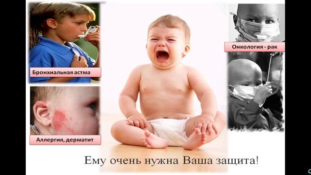 Бережный уход за детской кожей