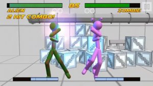 Stickman Fighting 3D.. || ALIEN VS. STICKMAN, ZOMBIE, KYLE