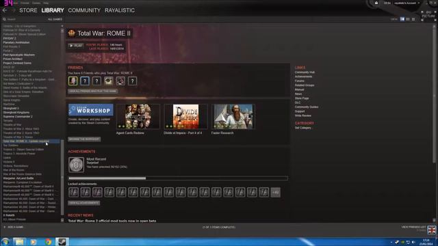 How to update Rome 2 Total war to 9.0 beta test смотреть онлайн