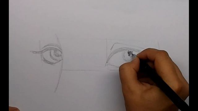 Глаза в полоборота Как нарисовать глаза смотреть онлайн