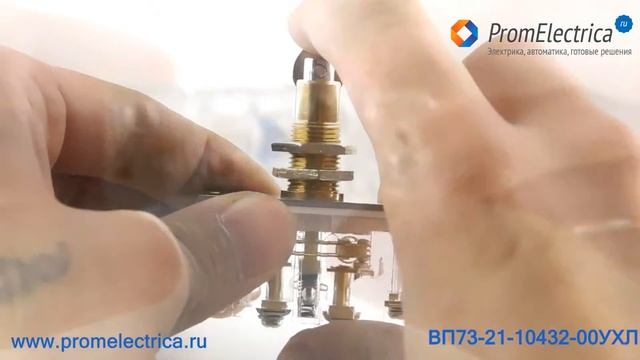 ВП73-21-10431-00УХЛЗ Микровыключатель, концевой выключатель с роликовым плунжером, аналог МП1105УХЛ