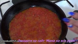 Завтрак из Детства! Яичница с Помидорами