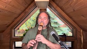 B Hijaz Arabian Drone Flute By Sweeping Feather Flutes