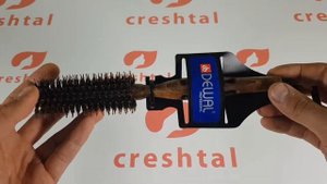 Брашинг Dewal Престиж деревянный, с нейлоновыми штифтами + натуральная щетина, d 16 х 35 мм, BPR16