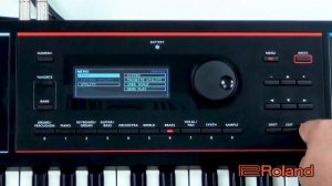 Roland Juno-DS - How to create Favorites using Patches and Performances