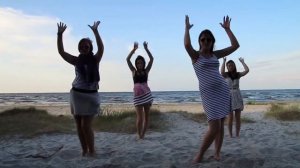 Видео поздравление тёте (Birthday video) танец Nosa Nosa, поздравление тёте