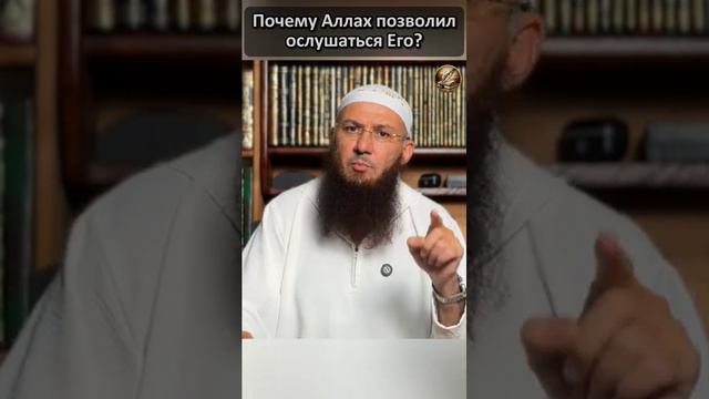 Почему Аллах позволил ослушаться Его_