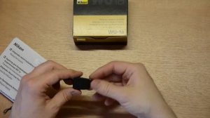ОНЛАЙН ТРЕЙД.РУ — Беспроводной Wi-Fi адаптер Nikon WU-1A для D3200