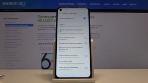Как получить доступ к опциям разработчика на Realme 6s