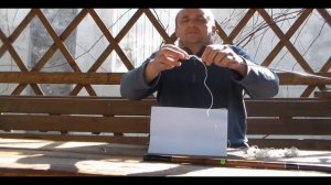 Японский метод монтажа оснастки к маховой удочке.