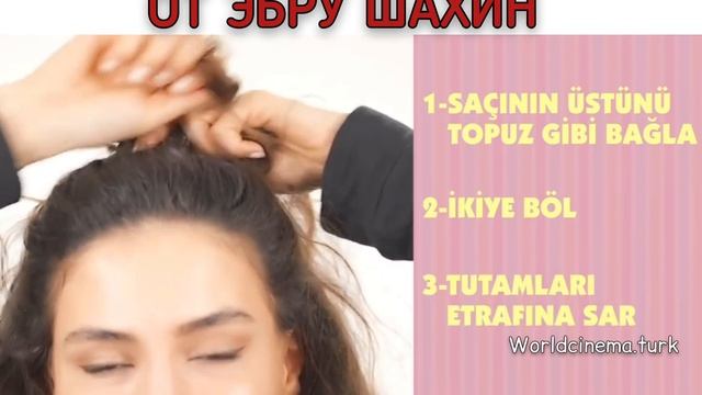 Быстрые причёски от Эбру Шахин?? смотреть онлайн