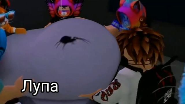 Котик Игроман и Котенок Лайк //Смешные моменты \\Роблокс паук смотреть онлайн