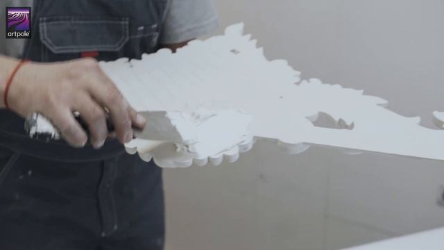 Монтаж лепнины из гипса Artpole смотреть онлайн