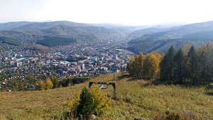 Гора Тугая Горно-Алтайск