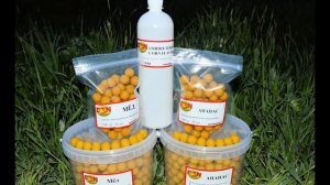 Прикормочная программа от Den Baits. Carp fishing.