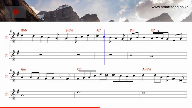 Fly me to the moon - Julie London (Tenor/Soprano Saxophone Sheet Music F Key / Karaoke / Easy Solo) смотреть онлайн