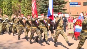 Копия Знамени Победы побывала в Смоленске