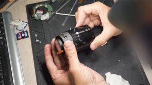 Canon EF 24-70mm f/2.8 замена шлейфа диафрагмы