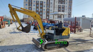 Умопомрачительное видео БУ экскаватора KOBELCO SK024 с объёмом ковша 0.1 куб. м. PROGRESS AVTO