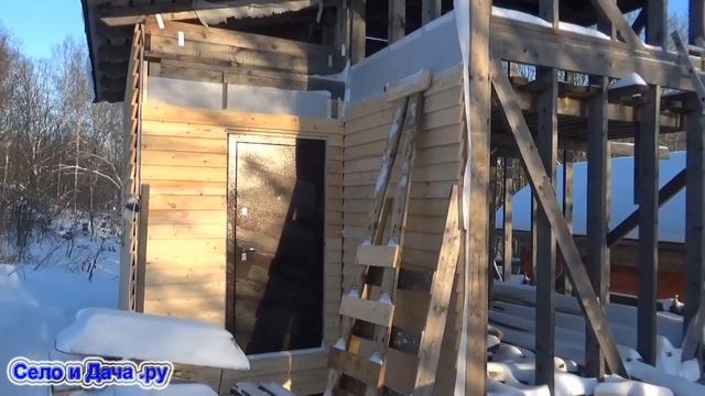 Деревянная строительная приставная лестница (с лесами) своими руками. Как сделать лестницу (обзор).