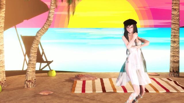 Skyrim Dance Together MMD - Chikatto Chika Chika смотреть онлайн