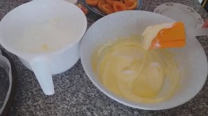 Бисквит с Абрикосами Ну Очень Вкусно!!!