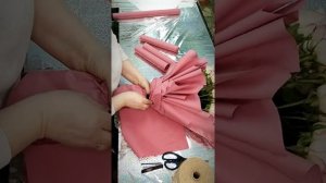 Красивая упаковка букета