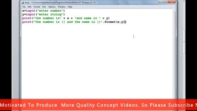 Formatting String in Python |  Python format() function & String Padding