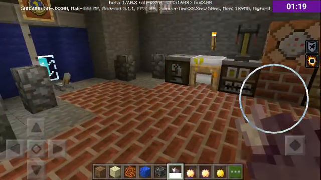 Обзор обновления майнкрафта 1.7.0.2. Добавили способность есть в креативе, и новую команду смотреть онлайн