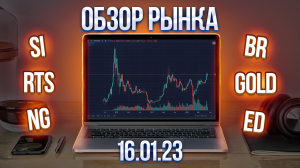 Обзор рынка 16.01.23 (RTS, Br, Si ...)