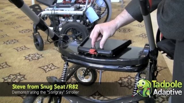 Tadpole Adaptive: Snugseat R82 Stingray Special Needs Stroller with Steve