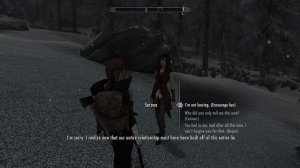 Serana's Confession (SDA mod) - Skyrim, The Elder Scrolls V