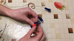 ВАСИЛЕК Мастер-класс Как сделать василек? ВАСИЛЬКИ из гофрированной бумаги