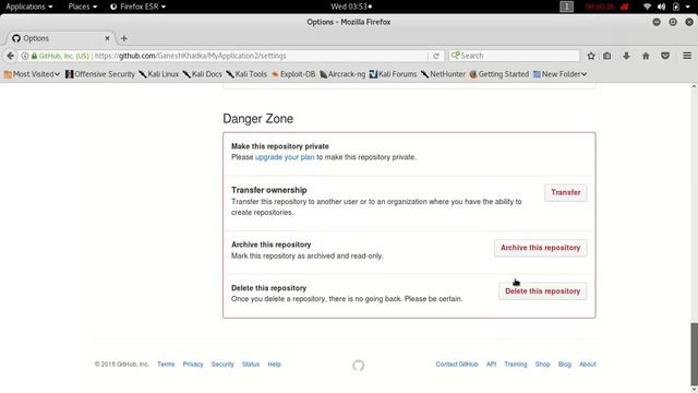 how to delete repository in github смотреть онлайн