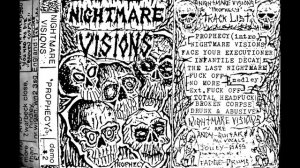 NIGHTMARE VISIONS - PROPHECY - DEMO TAPE CASSETTE 1987