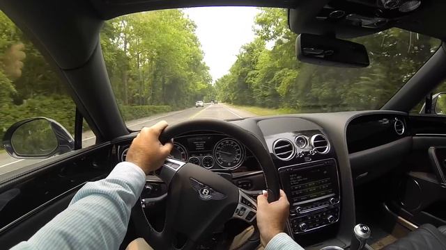 2014 Bentley Flying Spur W12 POV Test Drive смотреть онлайн
