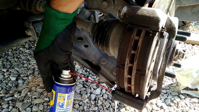 Замена направляющих суппорта! смотреть онлайн