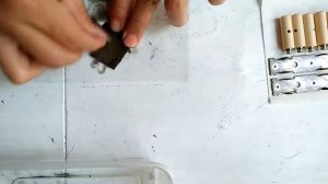 Clean up tuning machine head/dryer, classical guitar yamaha C40 [ASMR]