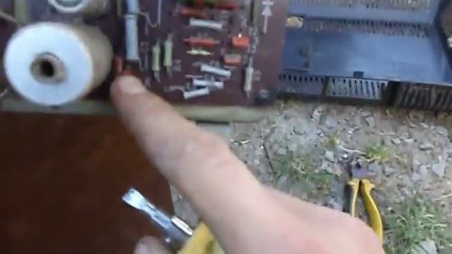 Серебро Золото  Медь .Ламповый Телевизор СССР Весна-308.