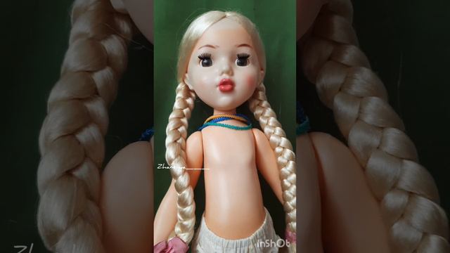 Кукла СССР Ленигрушка.Прожила много лет во Франции. Посмотрите, как бережно хранили куклу Французы.