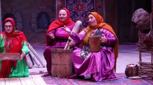 Театрализованная постановка сводного фольклорного коллектива управ-я культуры Табасаранского района