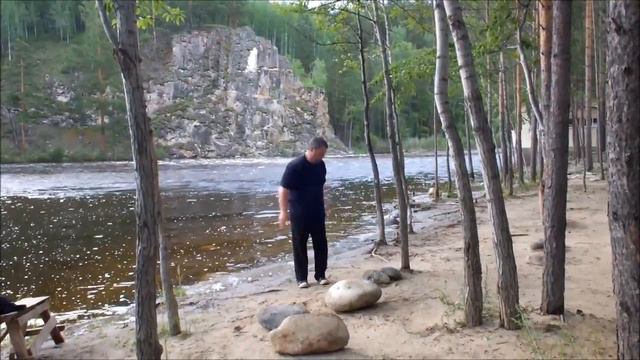 2013 Г КОРОТКАЯ ТРЕНИРОВКА С КАМНЯМИ НА РЕКЕ БАРГУЗИН, БУРЯТИЯ SHORT OUTDOORS TRAINING WITH STONES смотреть онлайн