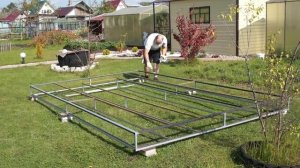 На что поставить теплицу,альтернативный вариант,высокие грядки