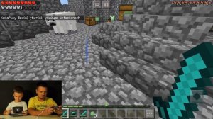 👹 Майнкрафт НУБ ПВП с Родителями Челлендж - НУБик Выживание с Вебкой с Папой Кока Плей