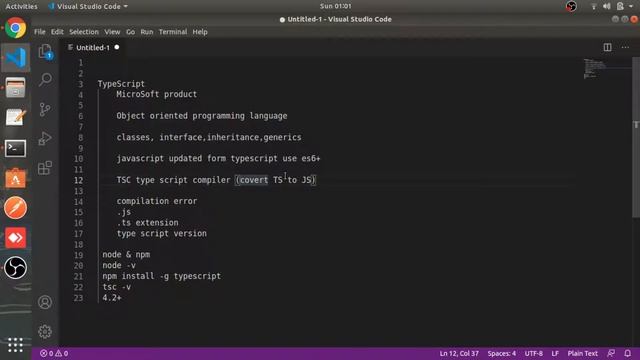 Introduction & Intstallation | #1 | TypeScript tutorial in Hindi