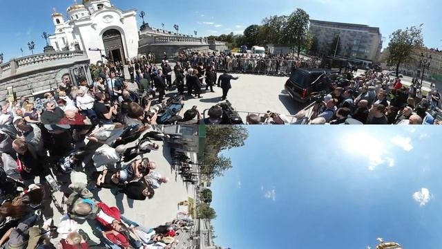 Похороны режиссера Станислава Говорухина 16.06.2018